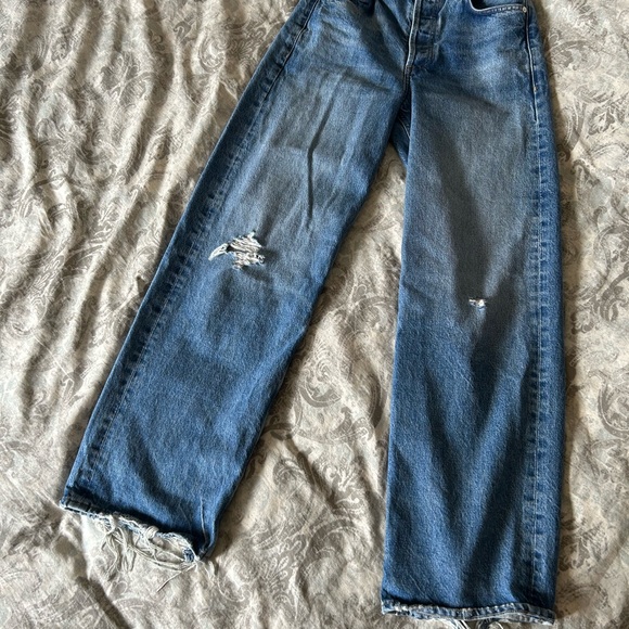 COH Ayla Solano wide legged cuffed jeans - new condition size 25 - Picture 3 of 8